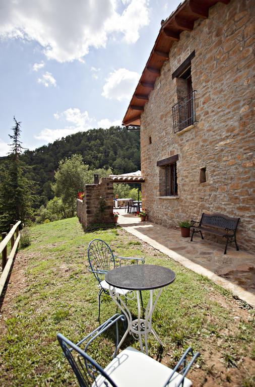 Masia Ca L'Anima Hotell La Baronia de Rialb Rum bild